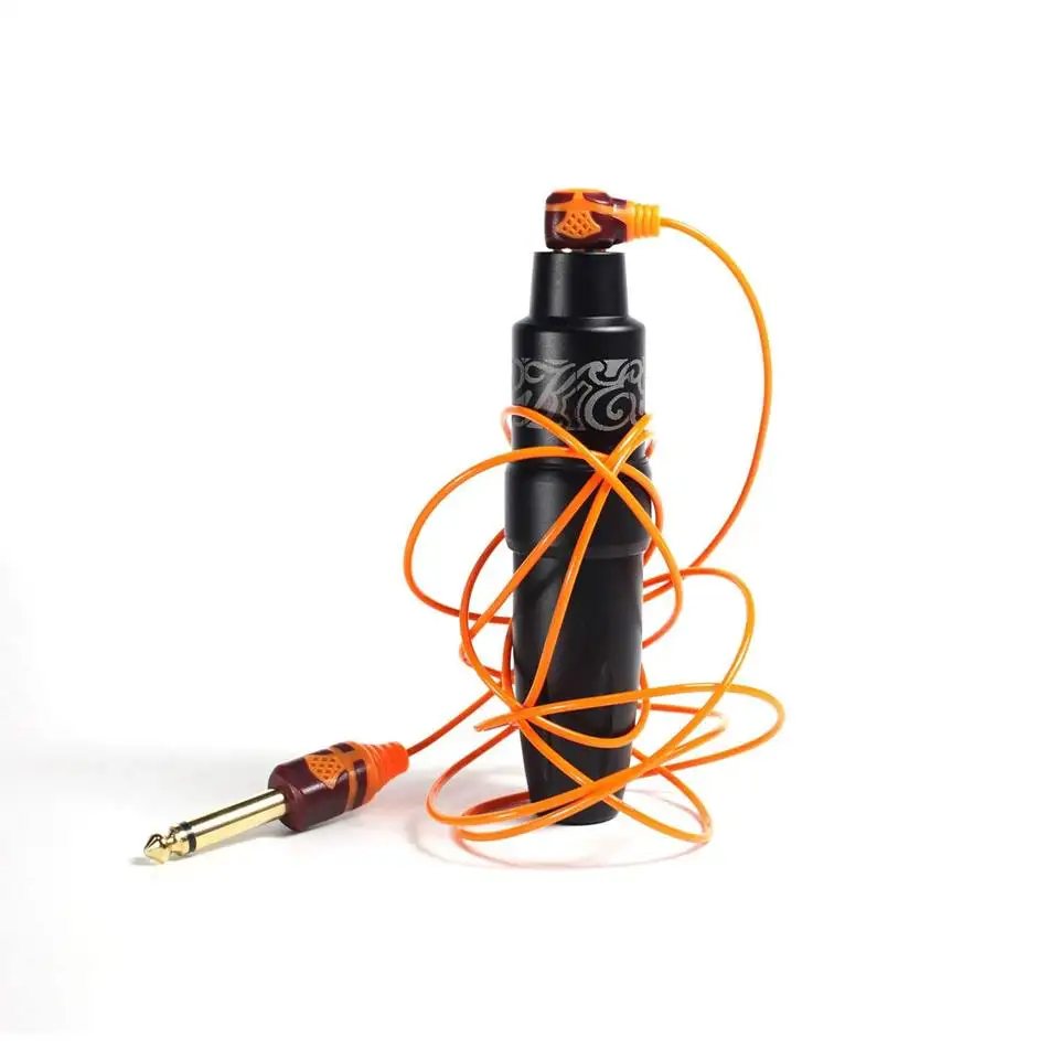 Мощность Дракон супер легкий вес RCA шнур силиконовый гель татуировки скрепка для станка шнур 1800 мм татуаж постоянный средства для макияжа