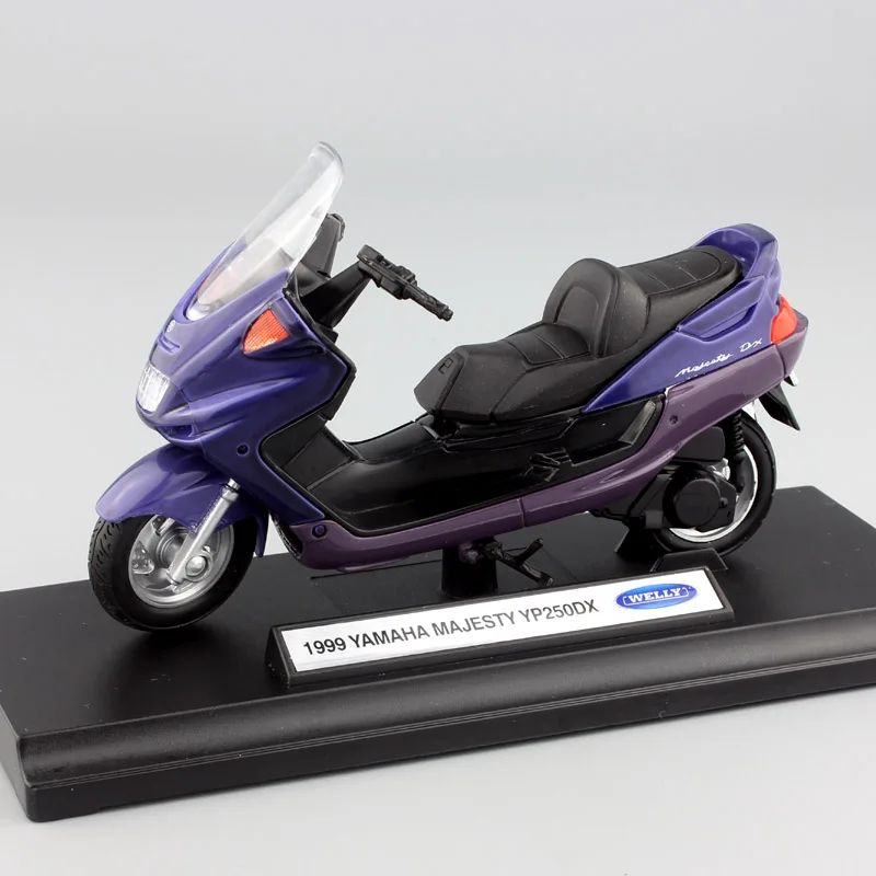 1:18 Масштаб маленький 1999 Yamaha Majesty YP250DX мотоцикл Мотоциклы скутер металлические миниатюрные модели литья под давлением с базовой коробкой детские игрушки