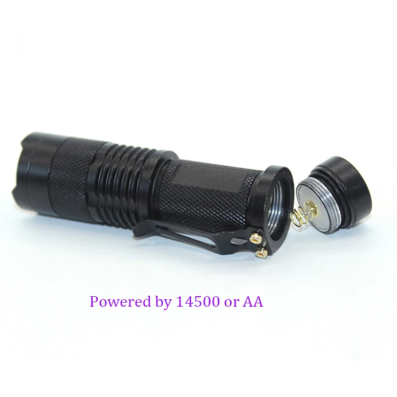 Cree Led ультрафиолетовый фонарик 365nm УФ лампы факел SK98 Портативный фиолетовый