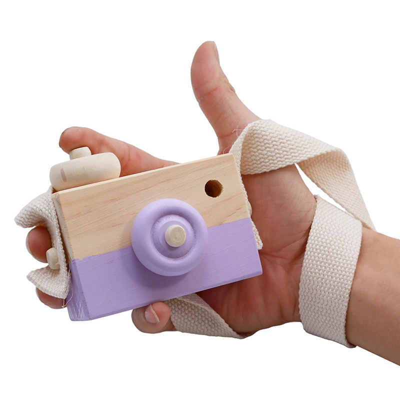 

YARD Games Wooden Camera Kid Toys Decoration Hanging Camera Photography Educational Outdoor Activity Children Gift Room Decor