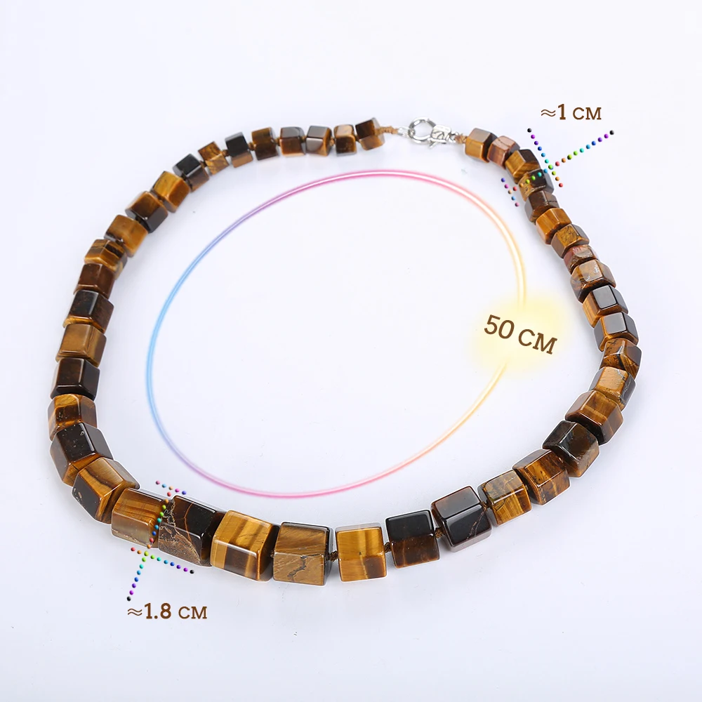 Yumten Tiger Eye ожерелье кулон мужской натуральный камень мощность драгоценный