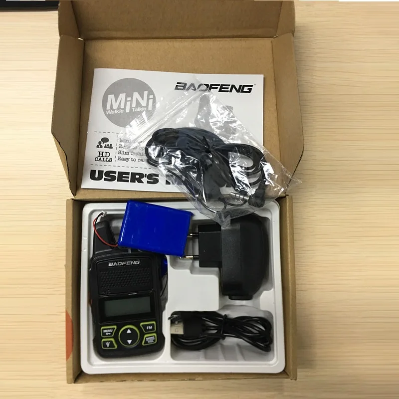 Baofeng BF T1 портативная мини рация CB радио UHF 400 470MHZ 20CH Мобильный приемопередатчик