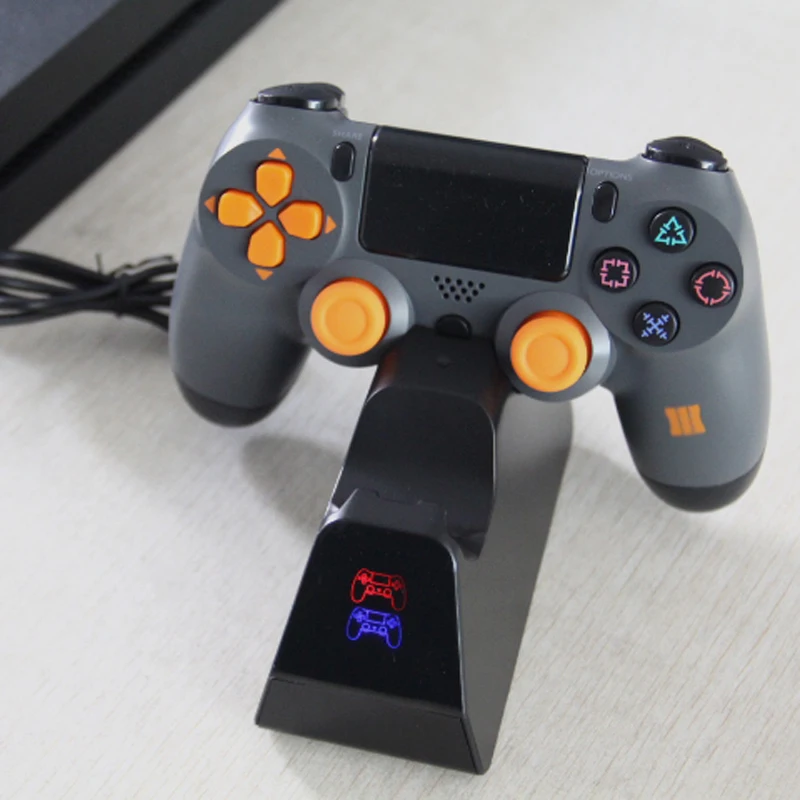 Зарядная док станция для контроллеров PS4/PS4 Pro/PS4 Slim|Зарядные устройства| |