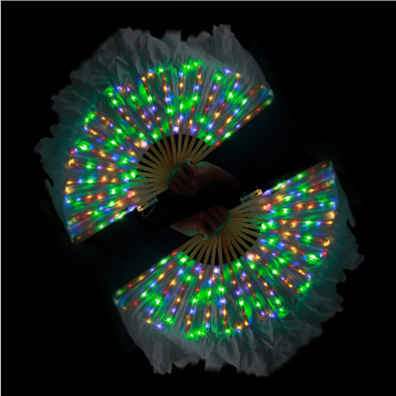 

Сценическое представление танцевальная одежда уровень ручной реквизит аксессуары для танца живота 126 ламп мерцающие огни (2 штуки в комплек...