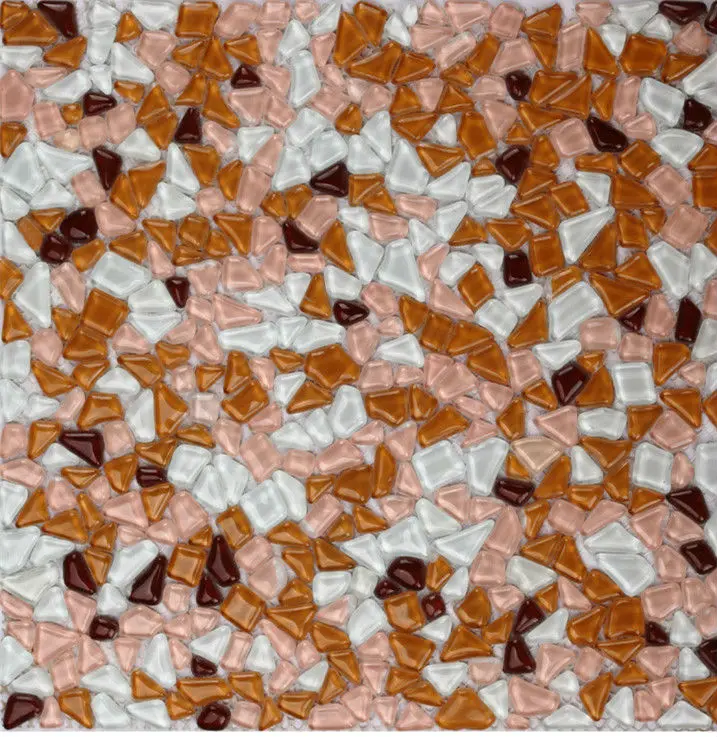 Бесплатная мозаичная плитка из смешанного стекла настенная для ванной лестницы