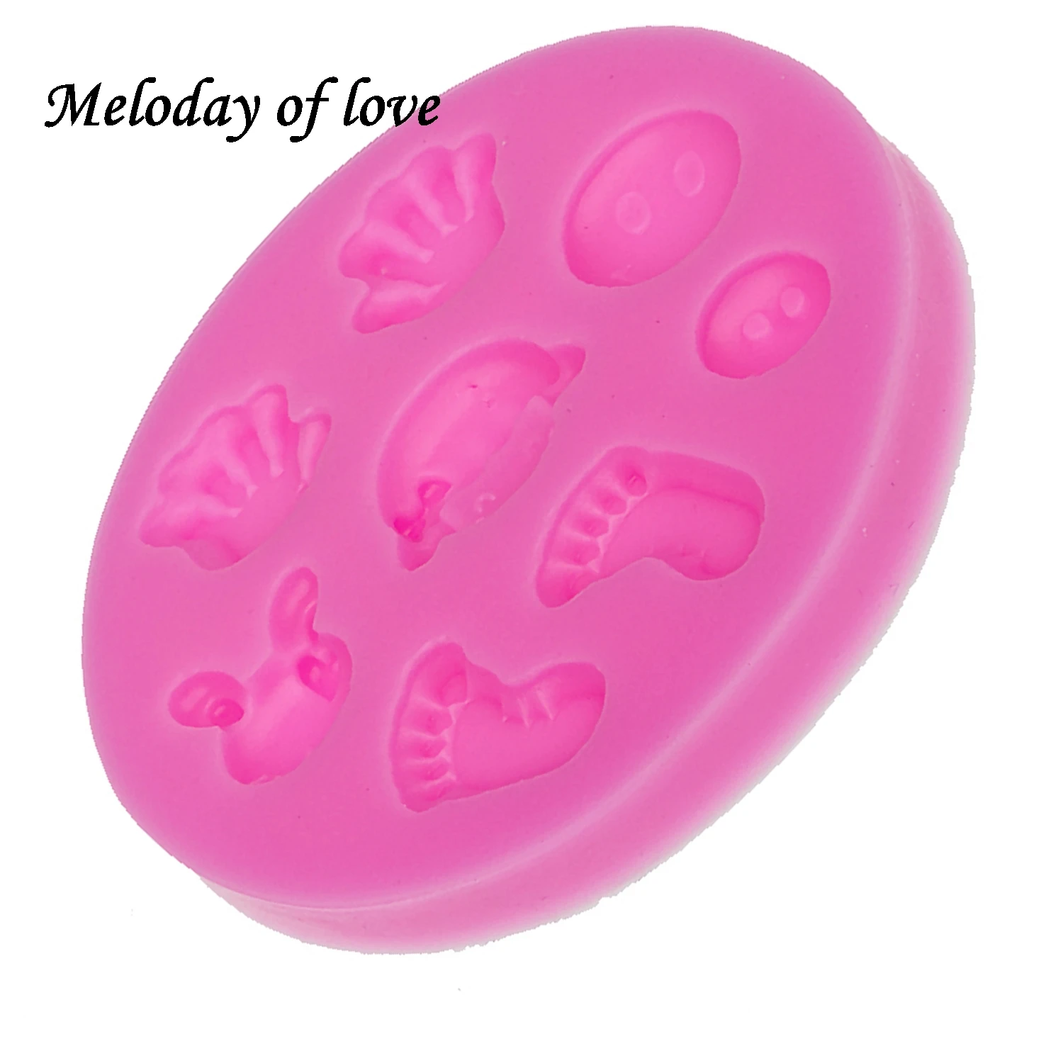 Для рук и ног девушка уход за кожей лица Кролик смайлик набор для работы с мастикой «сделай сам» Украшения Торта Инструменты Силиконовые формы для baby shower пользу подарки T0012