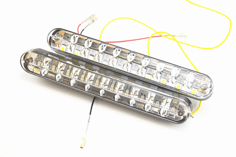2x30 светодиодные автомобильные фонари дневные ходовые огни (DRL) с поворотными