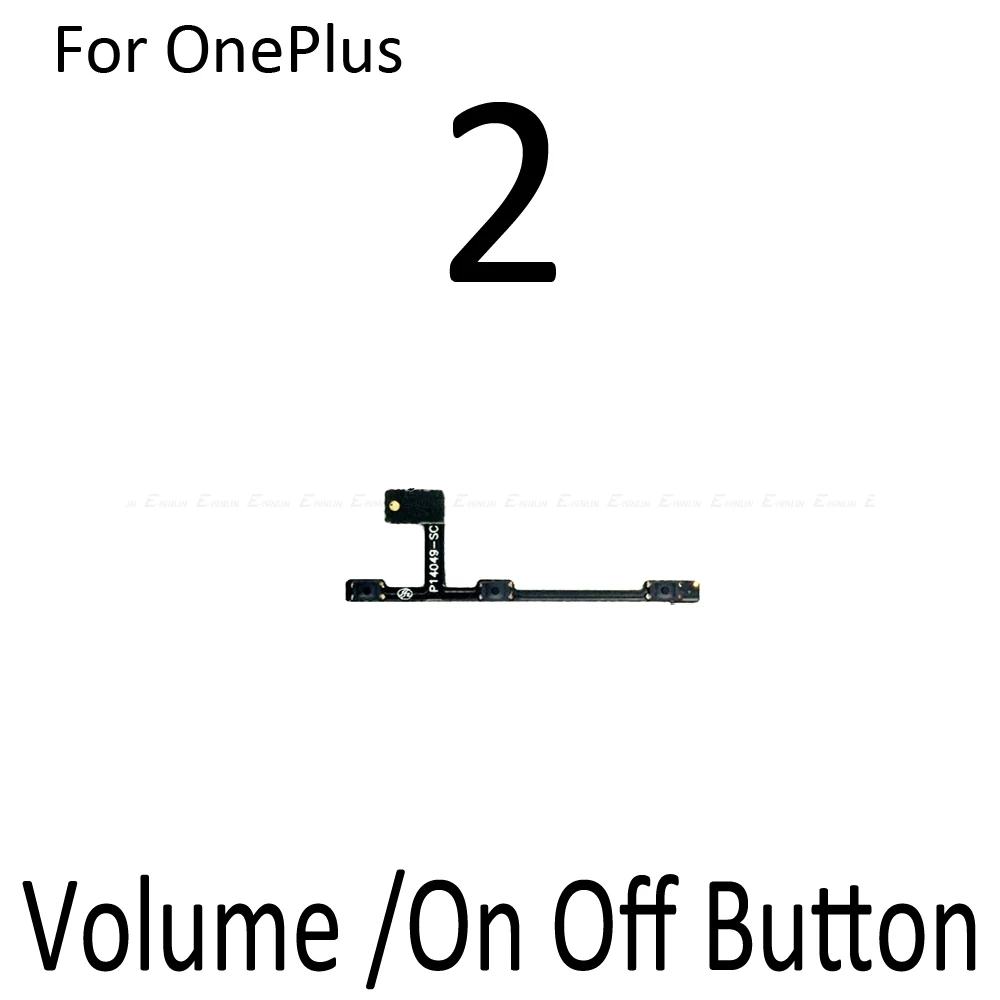 Бесшумный переключатель питания лента-брелок запасная часть для OnePlus X 1 2 3 3T 5 5T 6 6T 7 Pro кнопка включения/выключения громкости управление гибким кабелем - Цвет: Volume For OnePlus 2