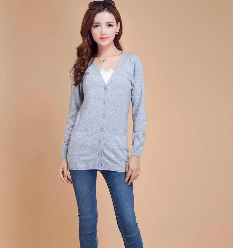 Addonee 2017 женский свитер кашемировая шерсть мода средний длинный свободный женская