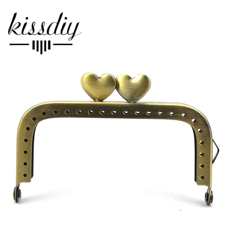 20 шт. ручка для сумок 8 5 см под античную бронзу|kiss clasp handle|handles for bagskiss |