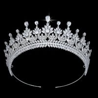 tiaras and crowns hadiyana bridal hair accessories trendy design crown wedding party with high quality bc5382 haar sieraden