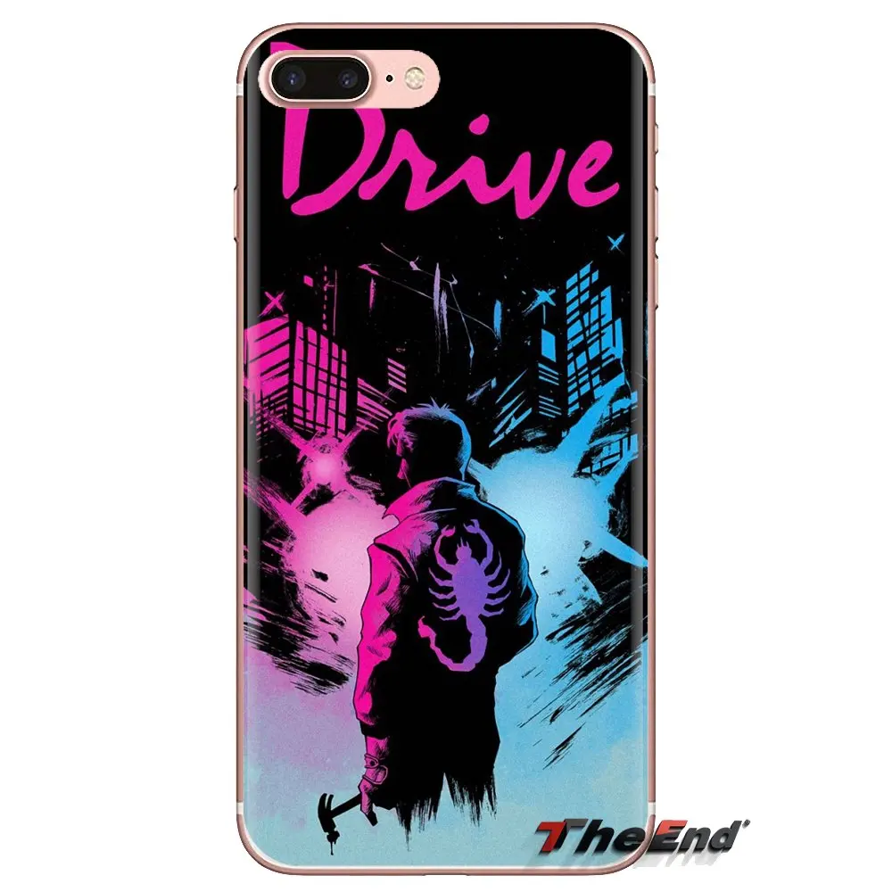 Драйв 2011 фильм постер Ryan Gosling Мягкий Силиконовый ТПУ чехол для iPod Touch Apple iPhone 4 4S 5 5S