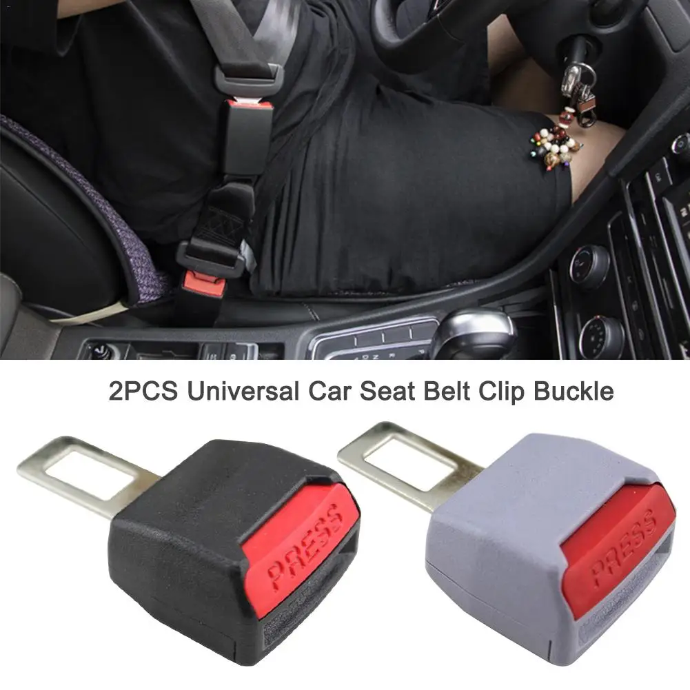2 шт. Универсальная автомобильная пряжка ремня безопасности автомобиля