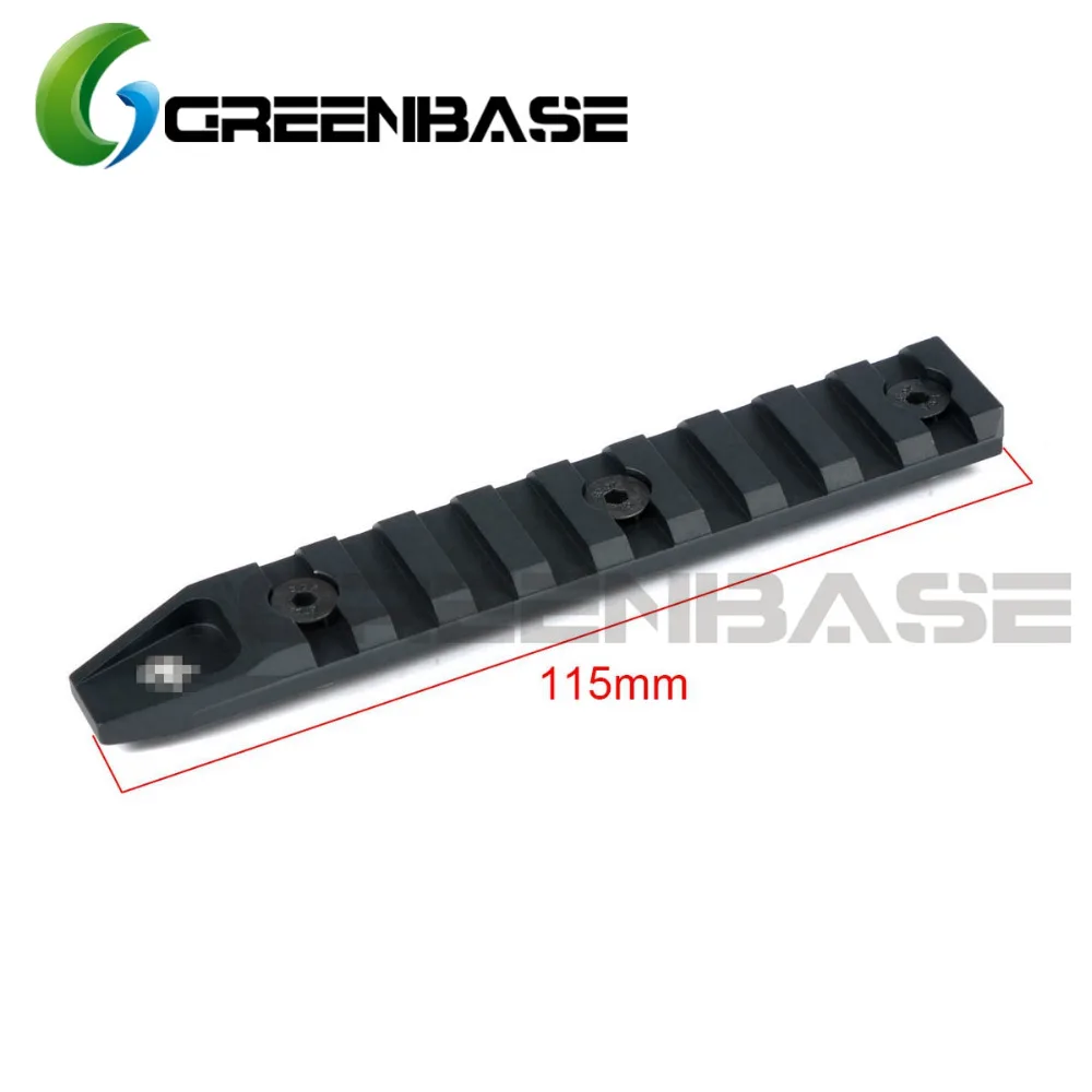 Тактическая направляющая Greenbase KeyMod 9 слотов для URX 4 0 страйкбола установка