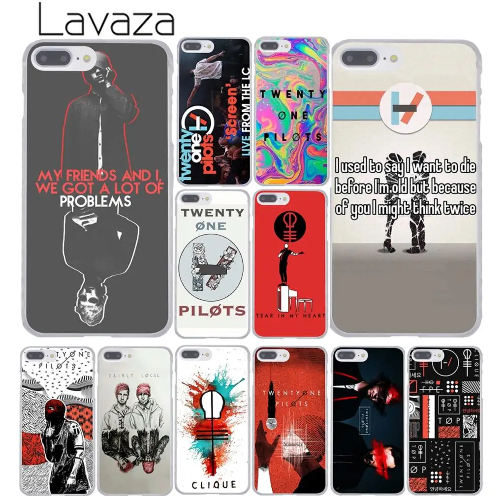 Lavaza Twenty One Pilots жесткий чехол для телефона iPhone XR X 11 Pro XS Max 8 7 6 6S 5 5S SE 4S 4 10|case a|case pluscase