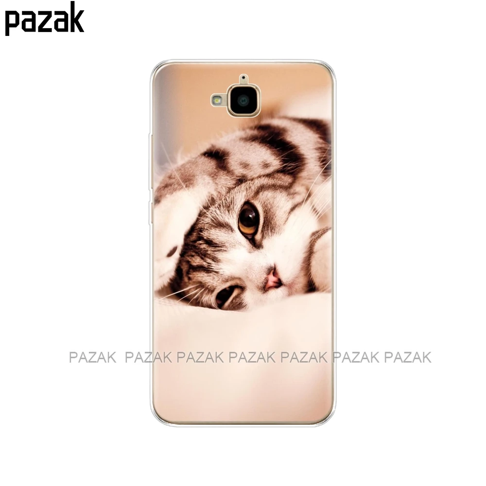 34344 Силиконовый чехол для huawei Honor 4C Pro, чехол s Honor 4C Pro, мягкий ТПУ чехол на заднюю панель для huawei Y6 Pro, TIT-L01, TIT-TL00 чехол - Цвет: 34344
