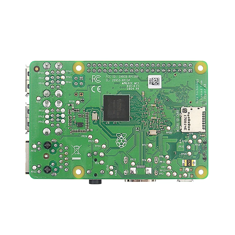 Raspberry Pi 3 Model B Plus с Wi-Fi и Bluetooth+ сенсорный экран 3,5 дюйма+ адаптер питания+ чехол+ теплоотвод для Pi 3 B Plus 3B