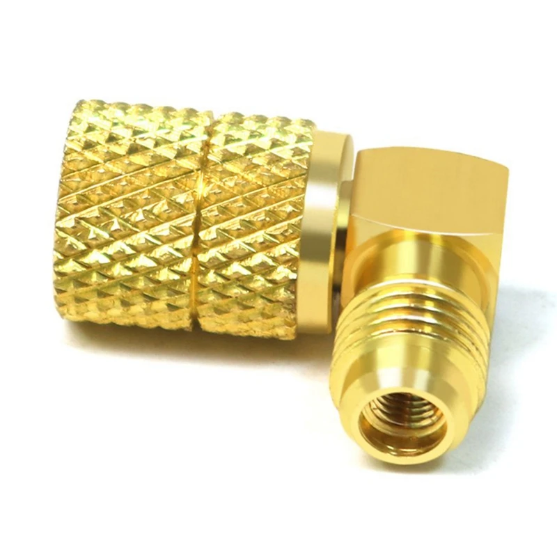 M1/4 Sae-F 5/16 адаптер для холодильника R410A шланг измерительных приборов