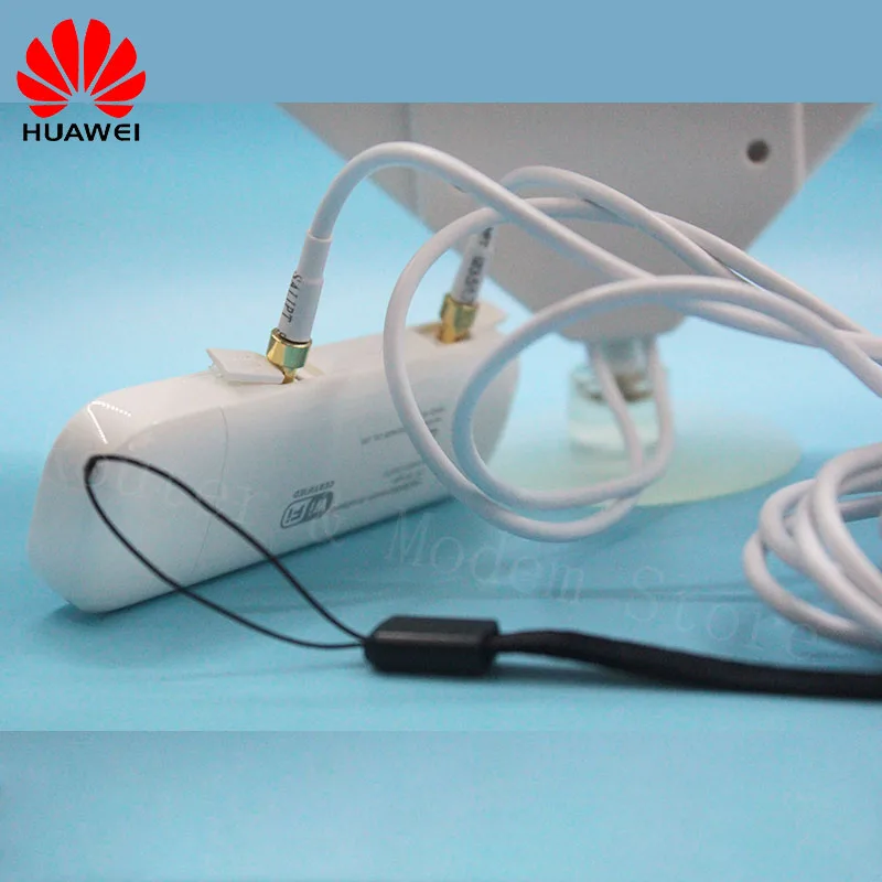 Разблокированный беспроводной маршрутизатор huawei 4G E8372 (с антенной) LTE USB Wingle