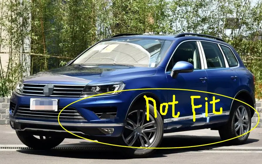 Автомобильные аксессуары Брызговики для Volkswagen VW Touareg R-line