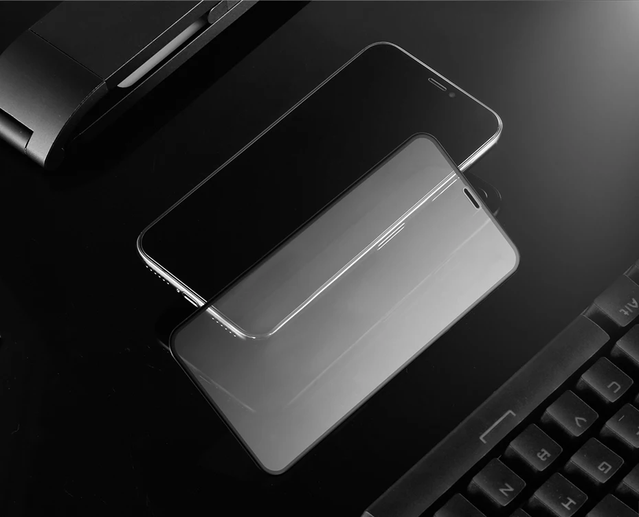 hoco закаленное стекло для 11 Pro Max X Xr Xs Max защита экрана против отпечатков пальцев ударопрочное 3D края ультра тонкое пленка защита скрин протектор защита от ударов царапин пленка на экран защитное стекло айфон