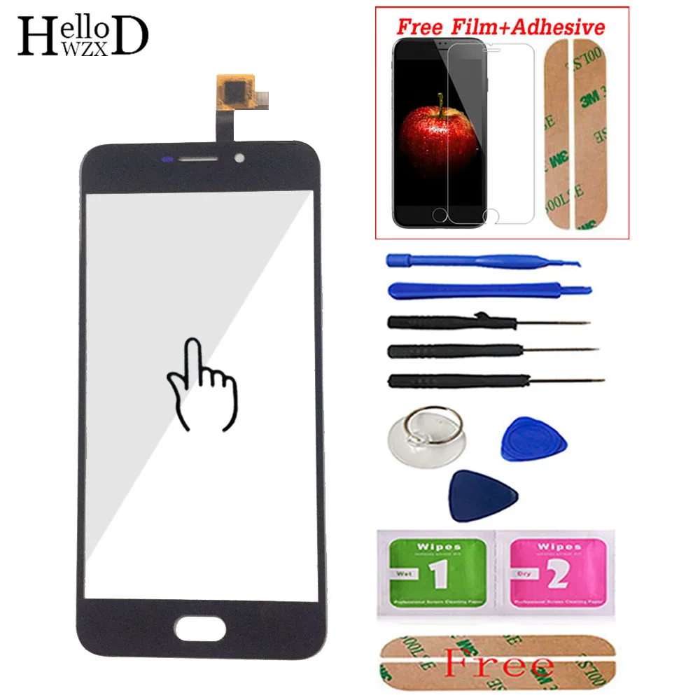 

5.5 Mobile For UMI Plus Plus E Touch Screen Glass Digitizer Panel Front Glass Lens Sensor Tools Adhesive + Screen Protector Gift