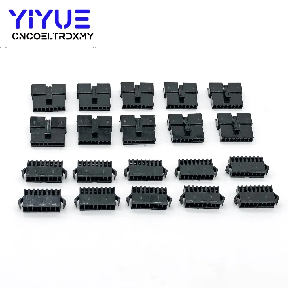 

10 компл./лот SM 8Pin шаг 2,54 мм женский и мужской корпус + клеммы Φ JST 2,54 мм SM2.54