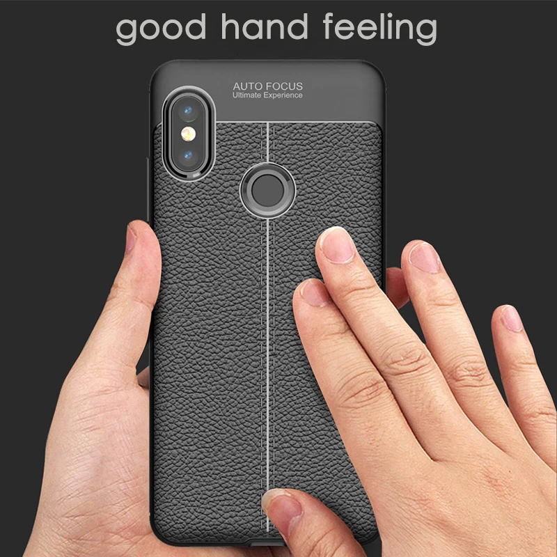 Личи кожа текстура мягкий Силиконовый ТПУ бампер чехол для Xiaomi Redmi Note 7 6 5 Pro ультра