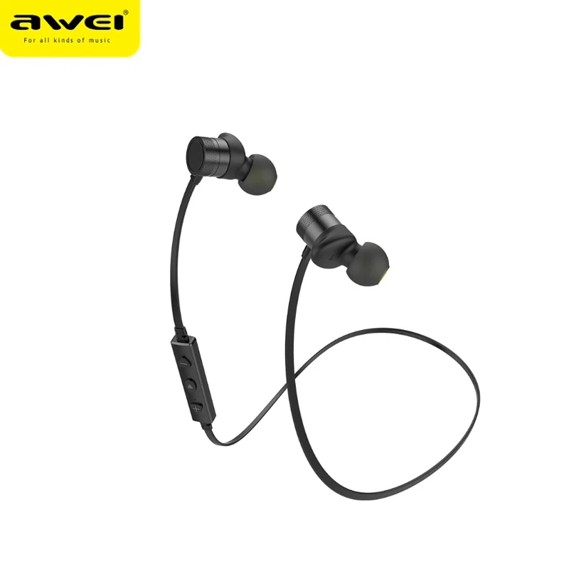 Awei WT20 halterneck IPX4 Водонепроницаемый Bluetooth двойной драйвер магнит Inear