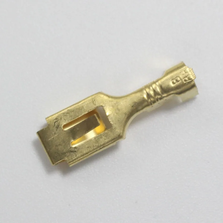 20sets Copper 6.3 Crimp Terminal with Case 6.3mm Insulated Spring Connector Female Cold Sheath | Обустройство дома