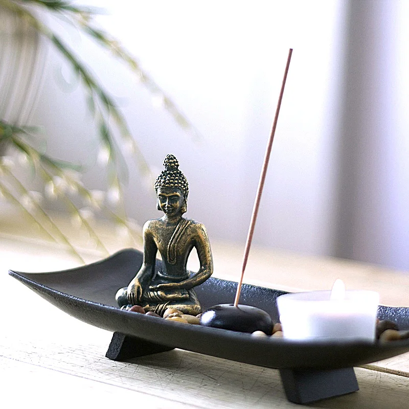Буддизм Азия Будда подсвечник костюм в китайском стиле предметы интерьера