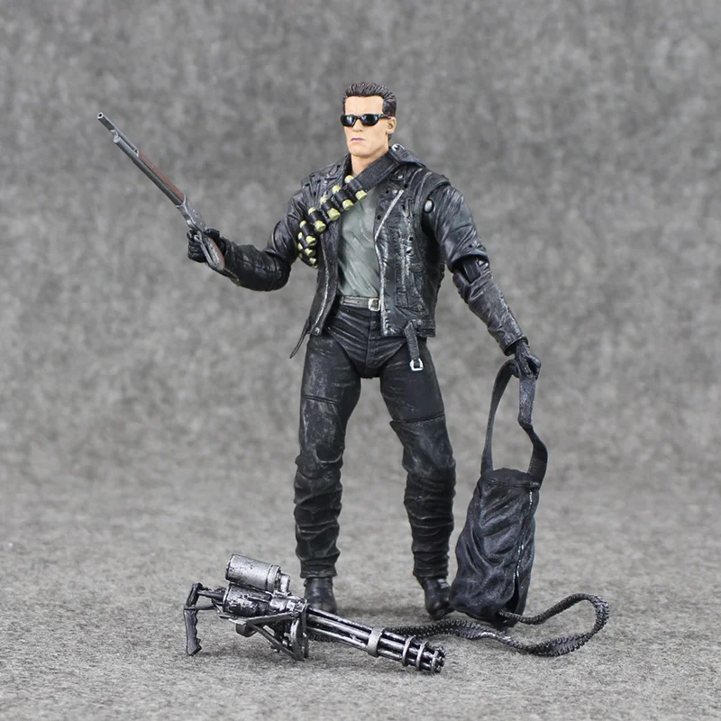 Экшн-фигурка NECA Terminator 2 T-800 17 см пескадеро день суждения больничная кукла ПВХ