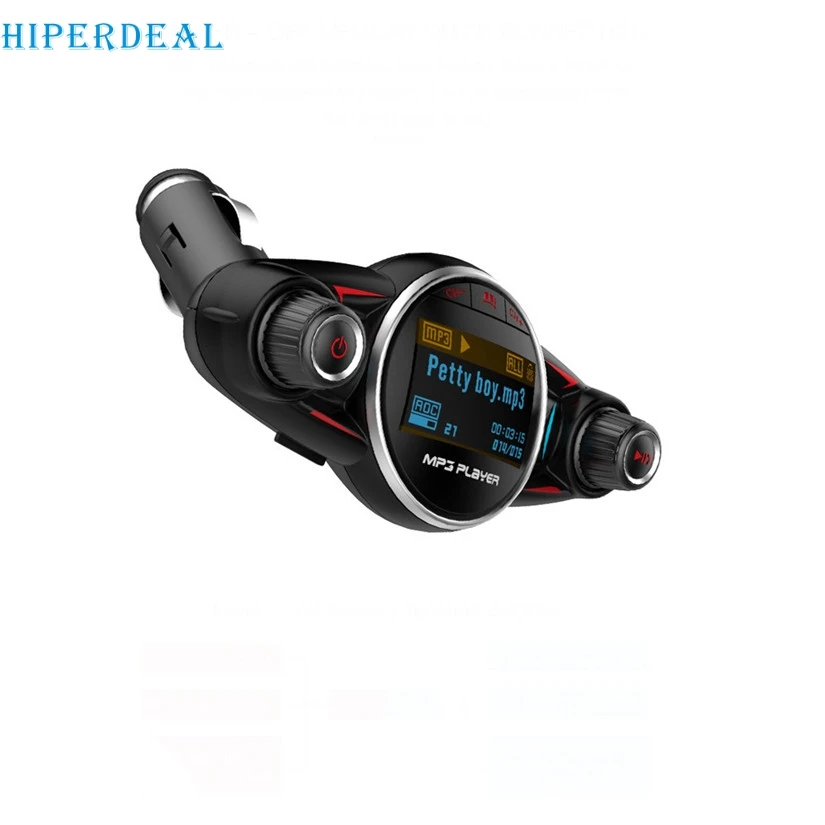 HIPERDEAL BT08 светодиодный дисплей Автомобильный MP3 плеер беспроводной fm передатчик