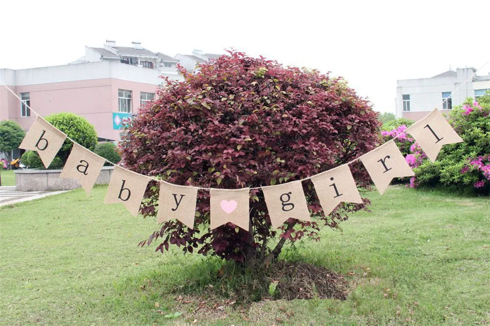 Винтажный банер для маленьких девочек Праздничная Гирлянда дня рождения бандаж