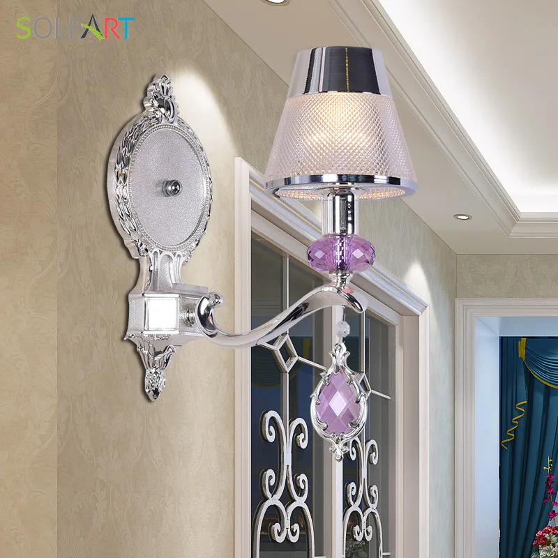 Modern Wall Sconce Light Fixtures Lustre Home Lighting K9 Crystal Lamp Industrial Lamps Vintage | Освещение
