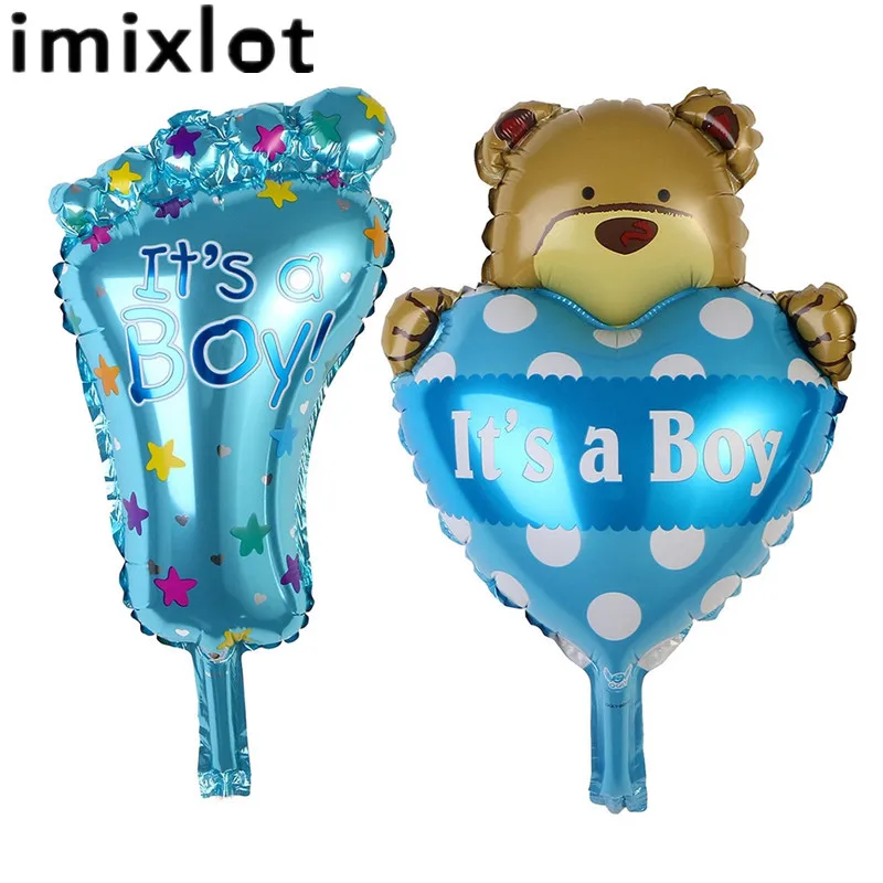 Imixlot 5 шт./компл. Фольга Воздушный шар для маленьких девочек и мальчиков милый