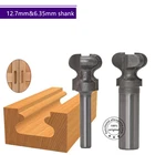 Фреза Концевая для ручек и дверей шкафов, 6,35 мм и 12,7 мм, shank-1PCS, бесплатная доставка, нож для ящиков