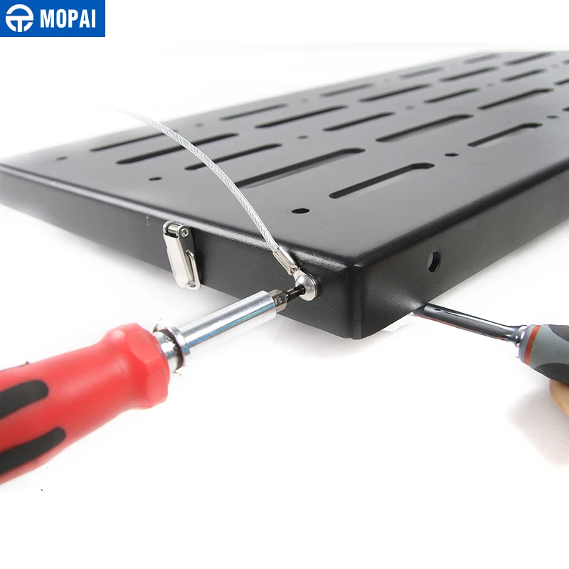 Полка MOPAI для багажника и задней двери автомобиля полка хранения Jeep Wrangler JK 2007 2017