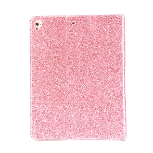 Для iPad Pro 9,7 A1673 A1674 A1675 чехол с держателем карандаша мерцающий из искусственной кожи защитный силиконовый мягкий чехол на заднюю панель умный чехол