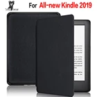 Тонкий чехол для Kindle 10th J9G29R 2019, умный флип-чехол из искусственной кожи + защита экрана