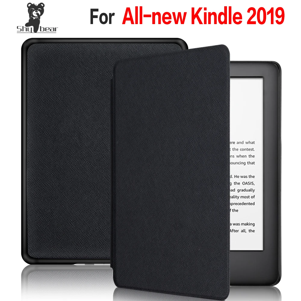 Чехол подставка для Walkers Amazon Kindle 10th J9G29R 2019 Smart Flip PU кожаный чехол + Защитная пленка