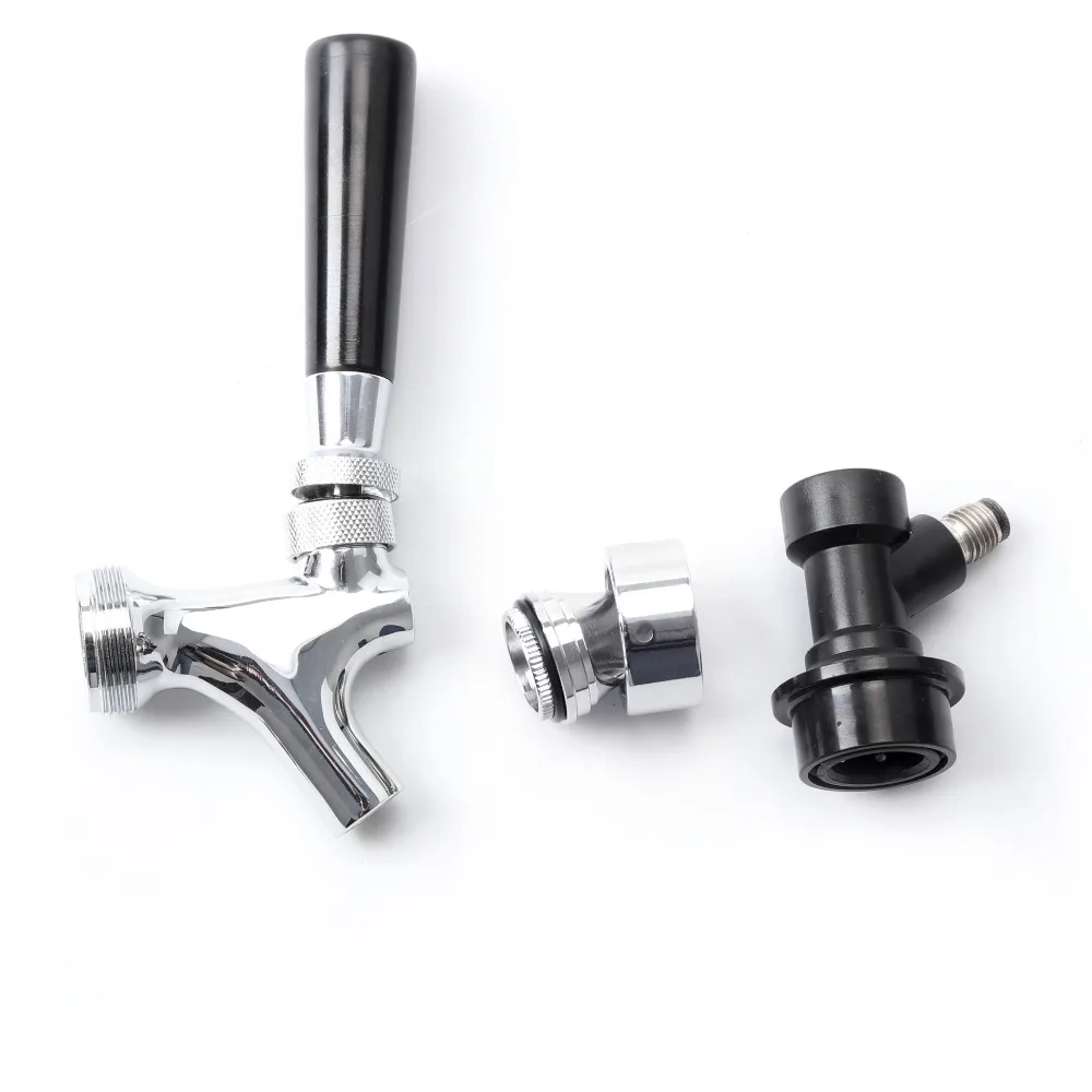 Новый полированный хромированный смеситель для пива с шариком жидкий фиксатор