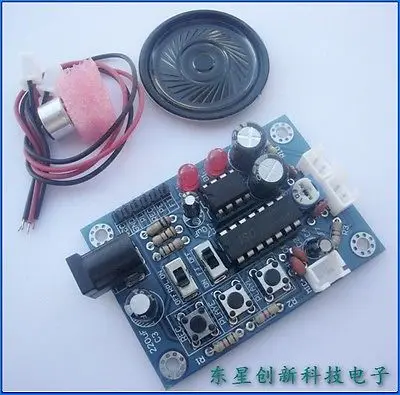 Плата звукозаписи ISD1820 диктофон голосовой модуль с чипом усилителя LM386 |