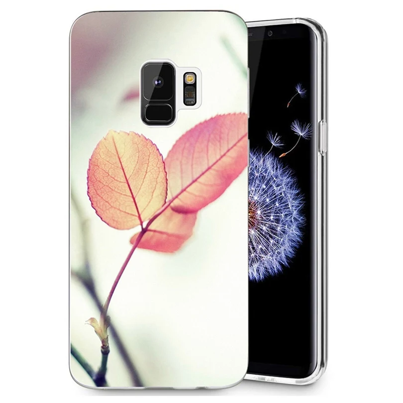 Чехол для телефона с вишневым цветком Samsung Galaxy S9 S9Plus S8 Plus S7 edge Note8 сумка Красивая