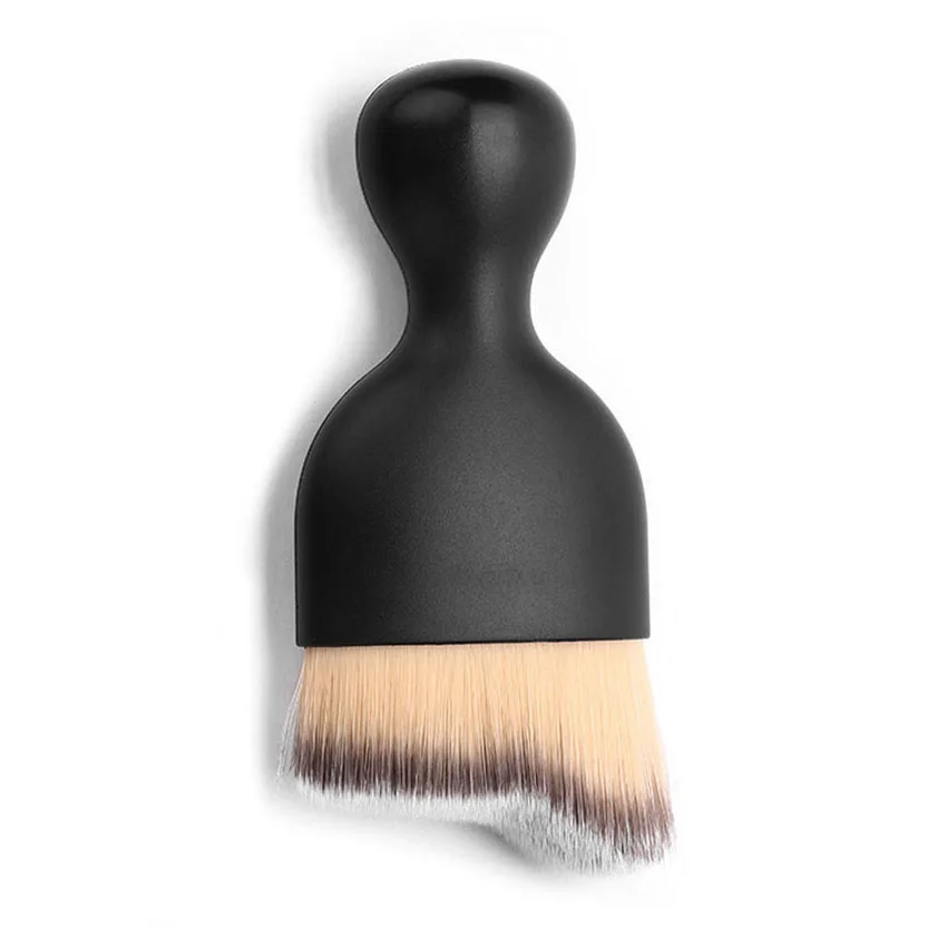 

Makeup Foundation Brush S Shape Cream Powder Blush Brush Wave Arc Curved Contour Synthetic Hair Face Beauty Cosmetic Supply Tool