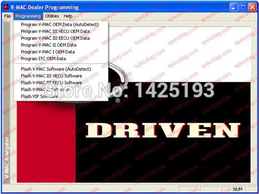 MACK V-MAC III 2.9.4 (с дилерским программированием) | Автомобили и мотоциклы