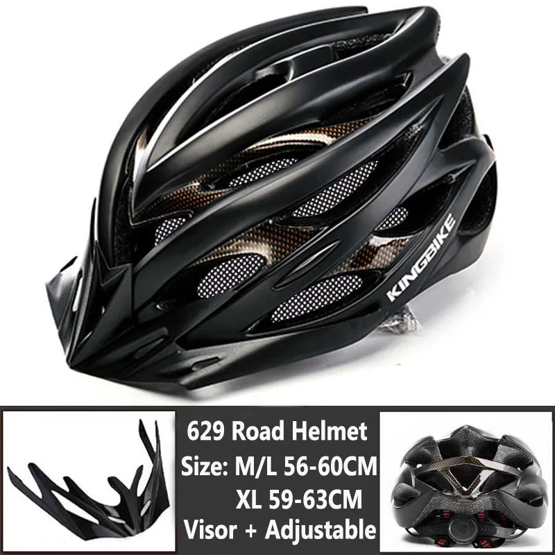 629N-BT KINGBIKE велосипедный шлем Мужской велосипедный шлем MTB дорожный велосипедный шлем casco bicicletas открытый езда столкновения Fietshelm для скутера - Цвет: 629N-BT