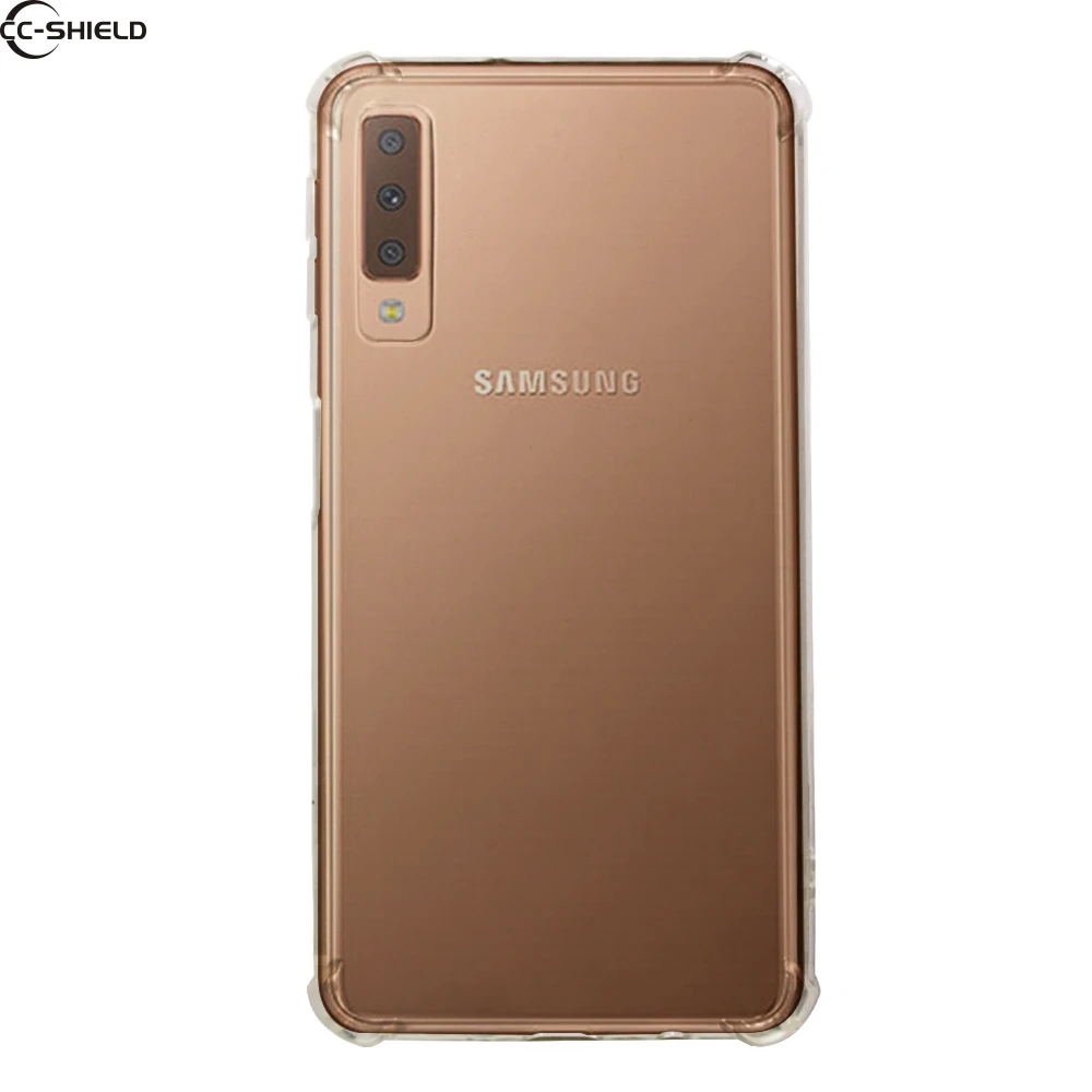 Мягкий чехол для Samsung Galaxy A7 2018 SM A750 A750F A750F/DS SM-A750F/DS SM-A750F ультратонкий прозрачный