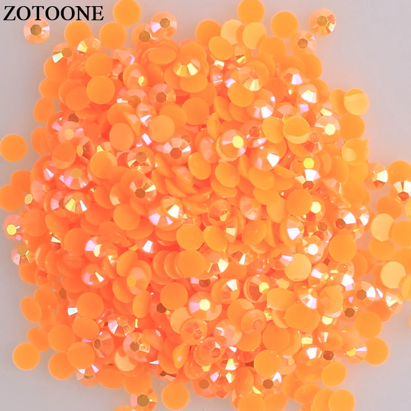 Стразы ZOTOONE без горячей фиксации аппликация для ногтей стразы лица с плоской