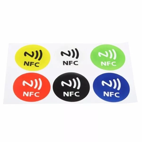 6 шт. Водонепроницаемый NFC метки NTAG213 чип RFID клейкая этикетка наклейка для поддержки Android NFC телефон